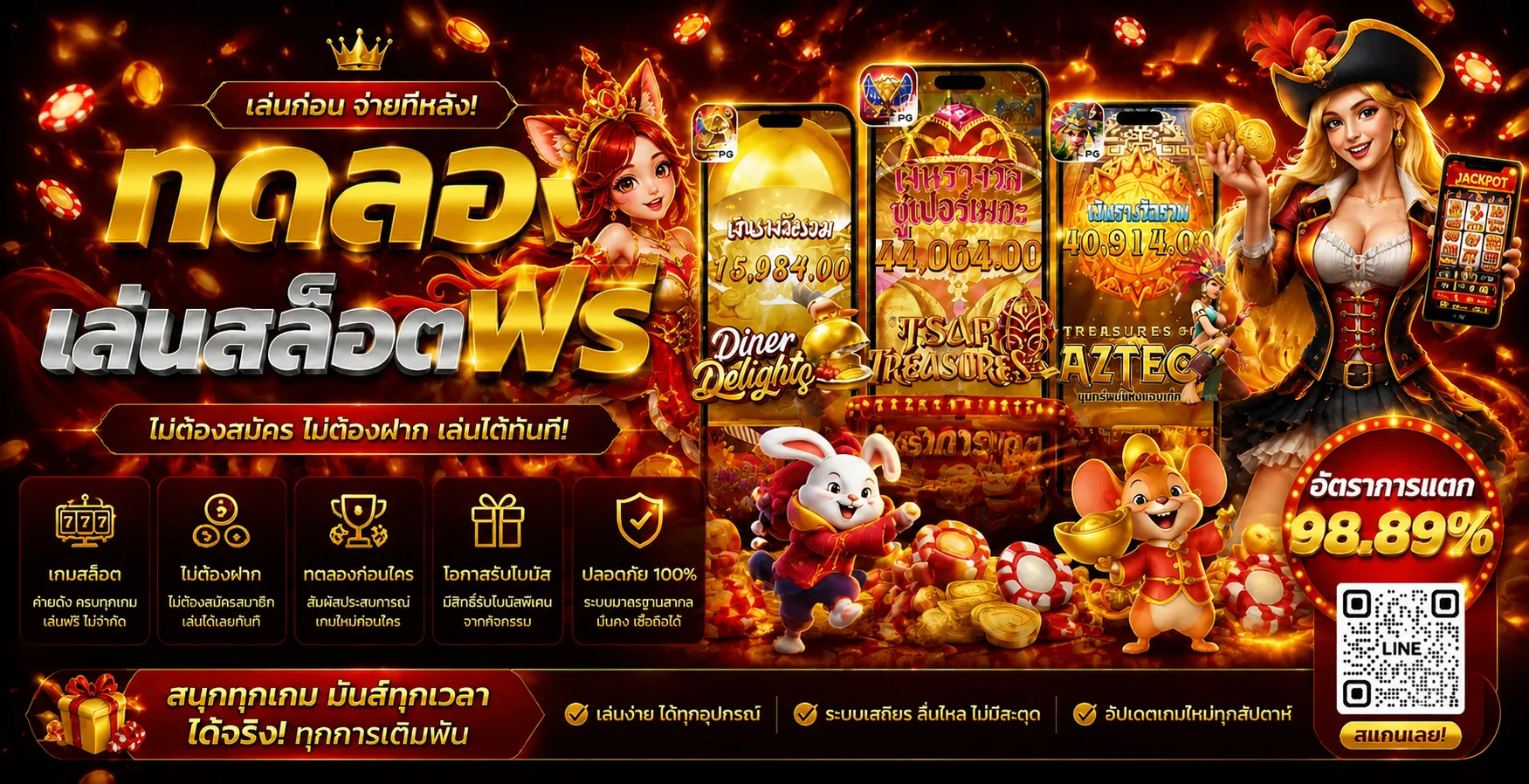 ทดลองเล่นสล็อต 789RN และเลือกเกมก่อนเล่นจริง